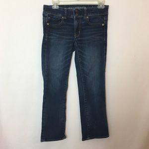 EUC American Eagle Outfitters Artist Crop Jeans